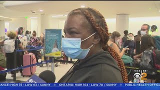 Travelers Stranded At LAX After Spirit Airlines Flights Are Canceled