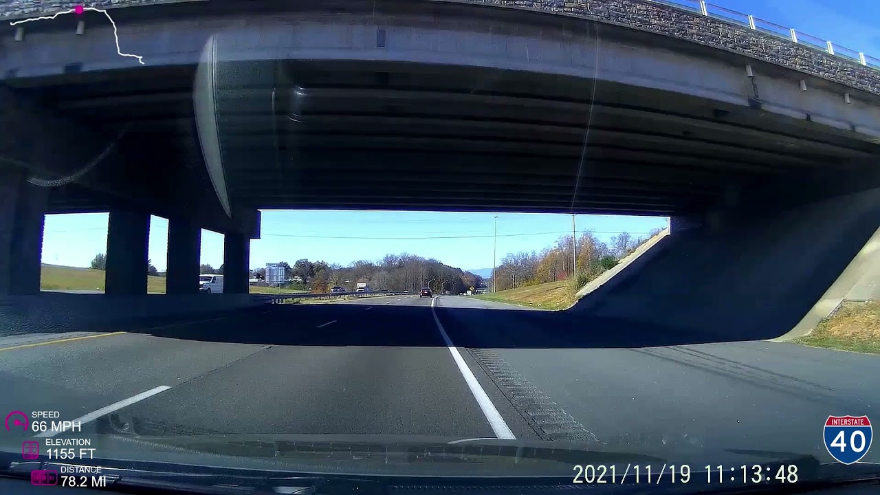 Timelapse Charlotte NC to Asheville NC YouTube