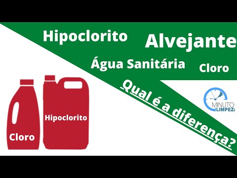 Vídeo: O Que São Hipocloritos