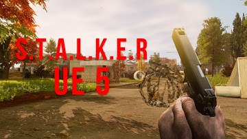 Stalker Unreal Editor 5 С добавлением растительности 4К!
