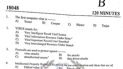 LBS MCA Entrance Exam Previous Year Question answer 2018 Model question paper