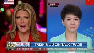 (Part1) Liu Xin’s discussion with Trish Regan |刘欣与FOX主播Trish Regan的辩论