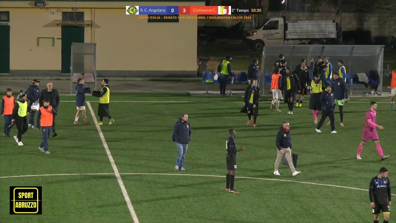 RC Angolana-Giulianova: diretta | Coppa Italia d'Eccellenza