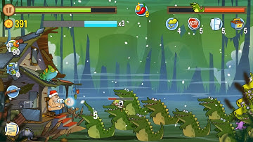 Swamp Attack - Episode 5. Level 13 Gameplay Android walkthrough