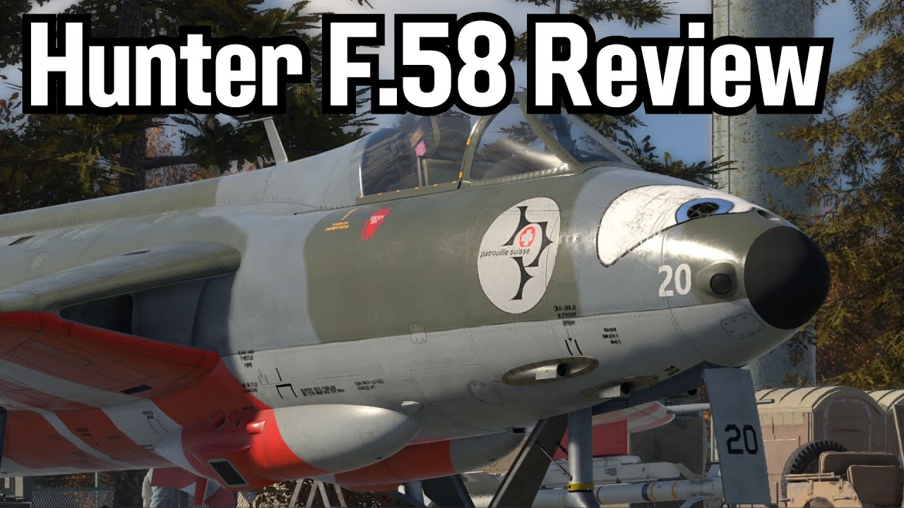 Hunter ที่เล่นสนุกที่สุด รีวิว Hunter F.58 | Warthunder - YouTube