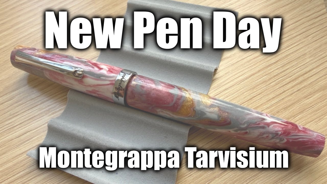 Распаковка и первые впечатления от Montegrappa Tarvisium #новыйденьотдыха