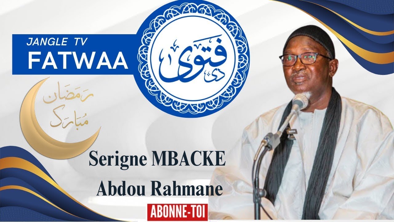 Questions & réponses Serigne MBACKE Abdou Rahmane à la Grande Mosquée de Touba