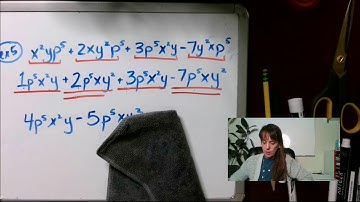 21 Saxon Algebra 1, Lesson 021, Product Rule for Exponents, Addition of Like Terms with Exponents