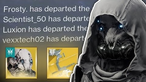 The most oppressive build in Destiny 2 PvP.