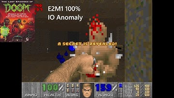 The Lost Episodes of Doom: E2M1 Ultra Violence 100% with commentary
