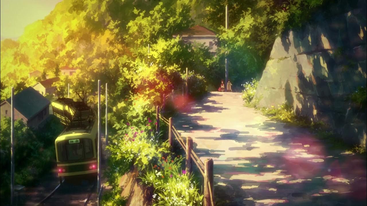 аниме природа твое имя. твоё имя мицуха миямидзу. макото синкай аниме кадры. госпожа юкино сад изящных слов. твое имя сад.