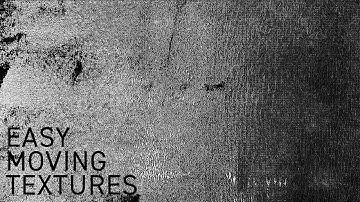 How To Create Moving Textures In After Effects