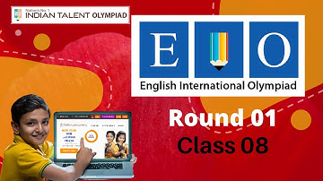 Indian Talent Olympiad - English Olympiad Class 08 Question Paper (Round 1)