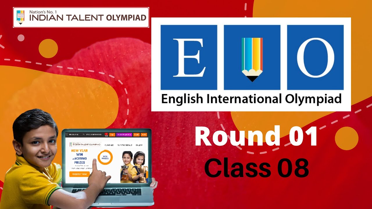 Indian Talent Olympiad - English Olympiad Class 08 Question Paper ...