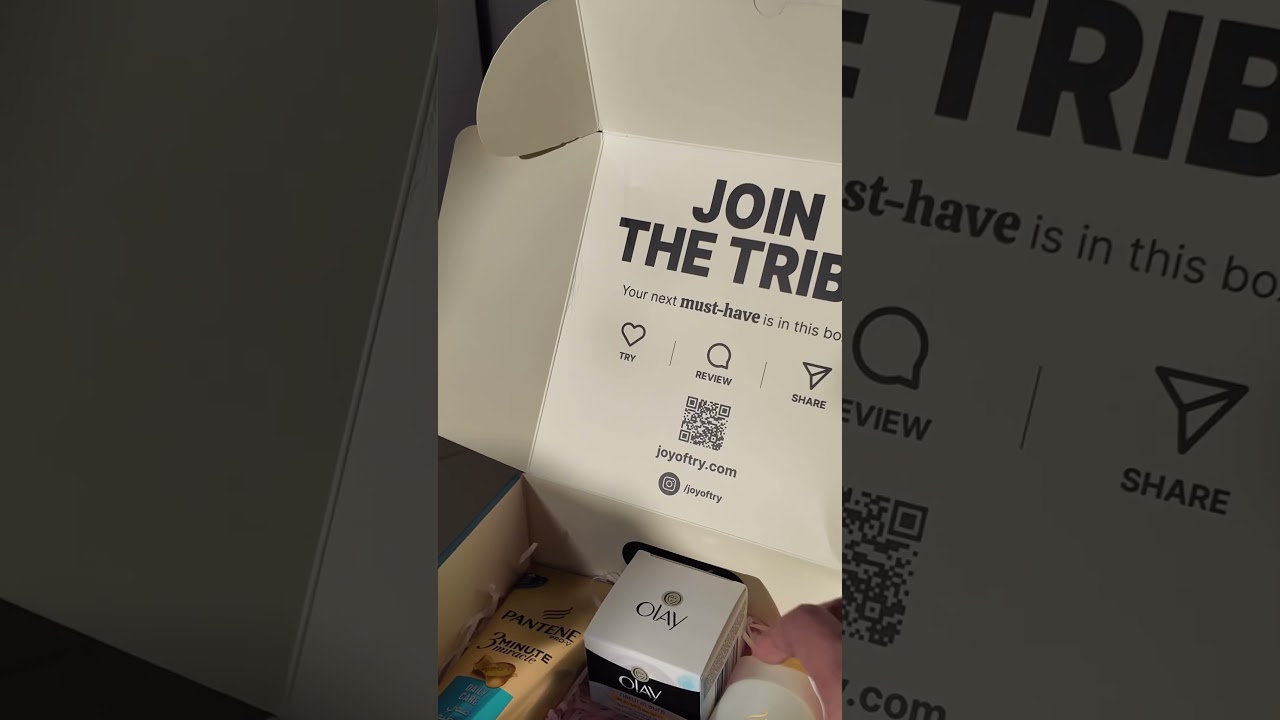 Joy of Try everyday essentials 