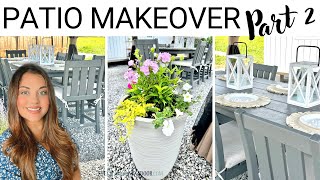 PATIO MAKEOVER: CREATING AN OUTDOOR SPACE WITH POLYWOOD
