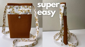 DIY - Super Easy Mini Bag / Great Tip and Trick for Beginners 💟 @AmyGDIY