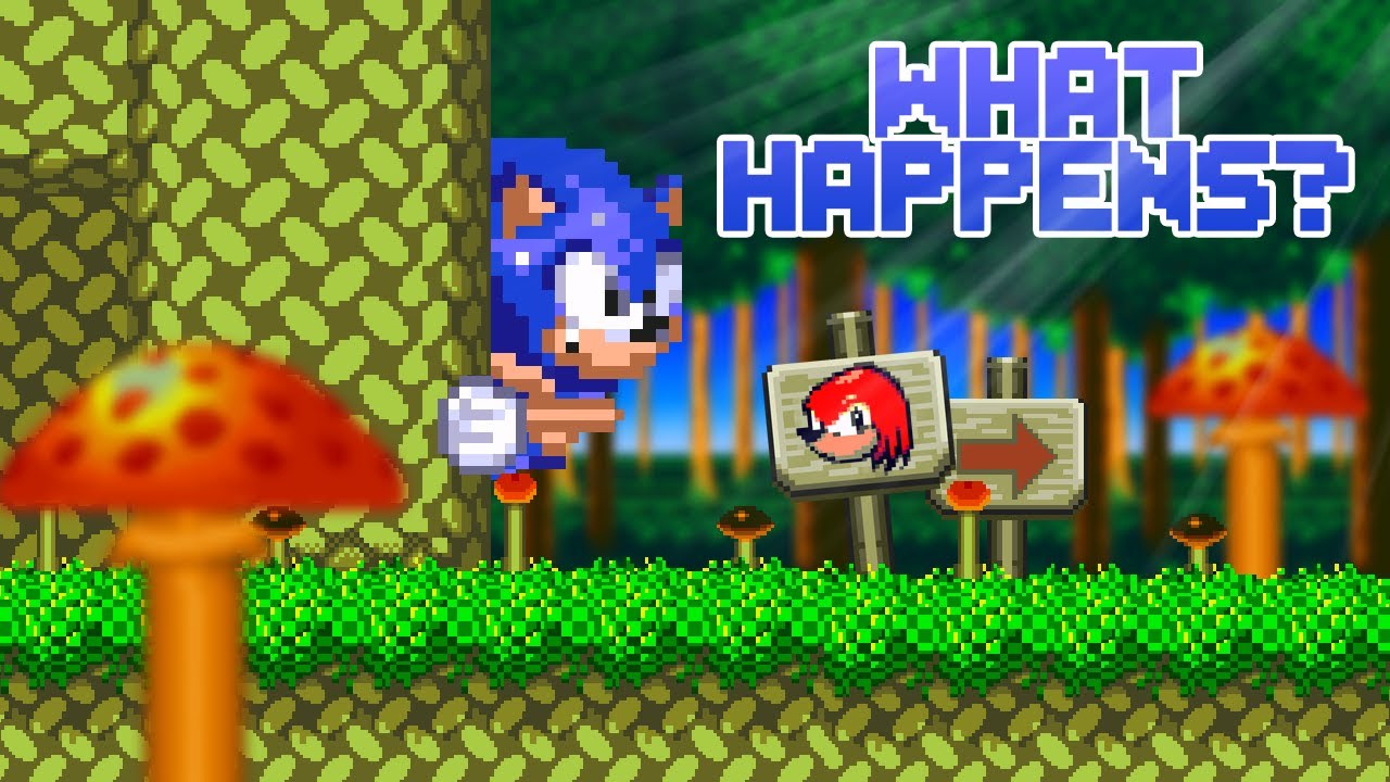 Sonic 3 A.I.R But What Happens If Sonic Follows Knuckles' Path?