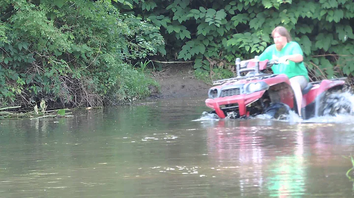 Creek Riding just a few rounds.