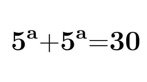Can You Solve this? | Nice Exponential Problem | Math Olympiad Question |