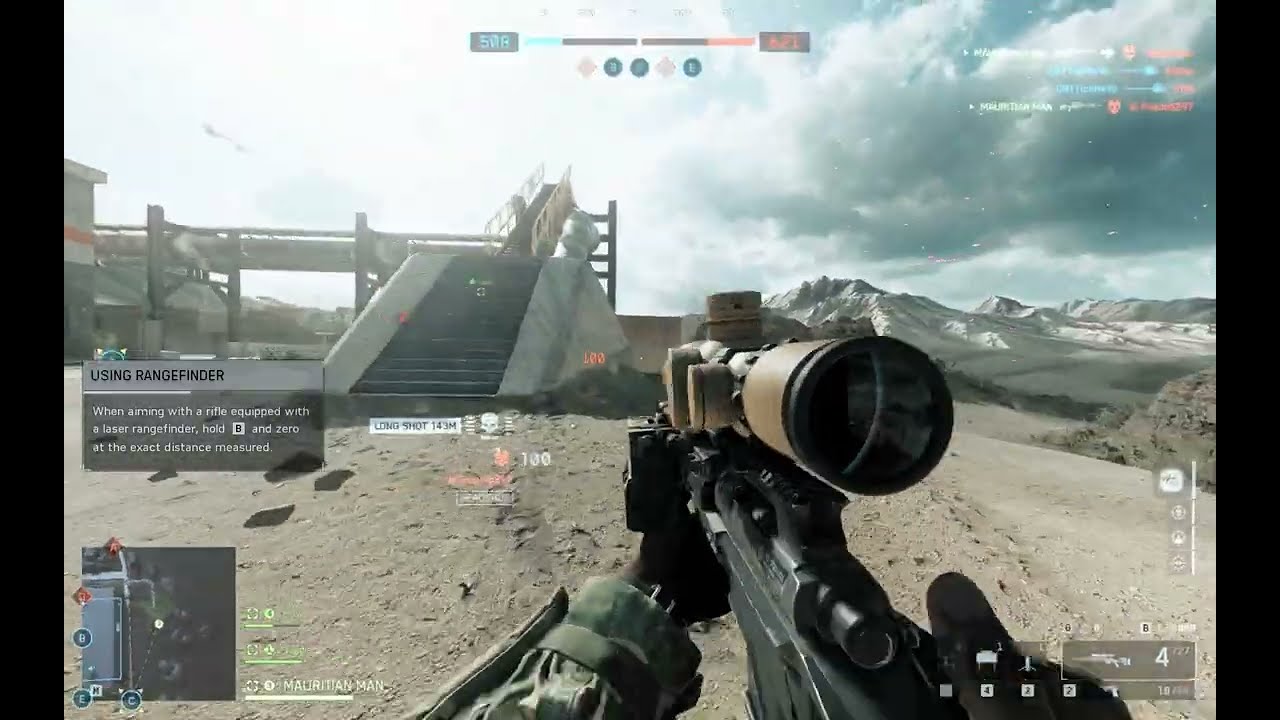 Sniping in BATTLEFIELD 6 on OPERATION FIRESTORM!