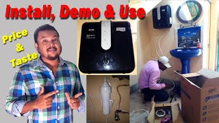 Pureit Advanced Plus Mineral RO + UV Water Purifier 5L Black Colour | Installation Demo Price Taste