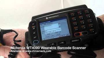 Motorola WT4090 Wearable Barcode Scanner - Scanning #2