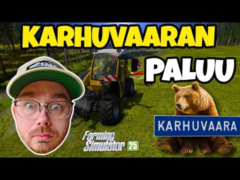 Karhuvaara on VIHDOIN Täällä! - FS25 Karhuvaara Suomi