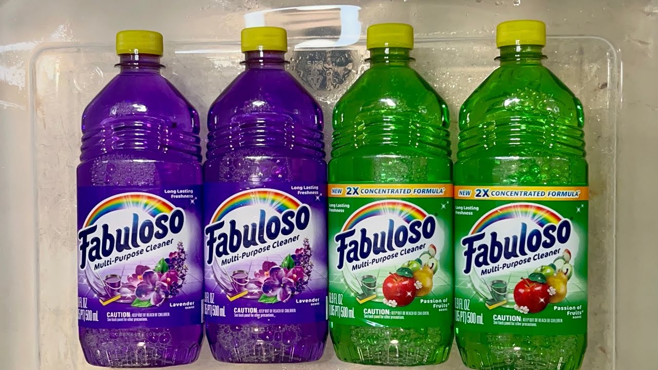 PURPLE👾& GREEN🦖 FABULOSO MIX LAVENDER FABULOSO & PASSION FRUIT