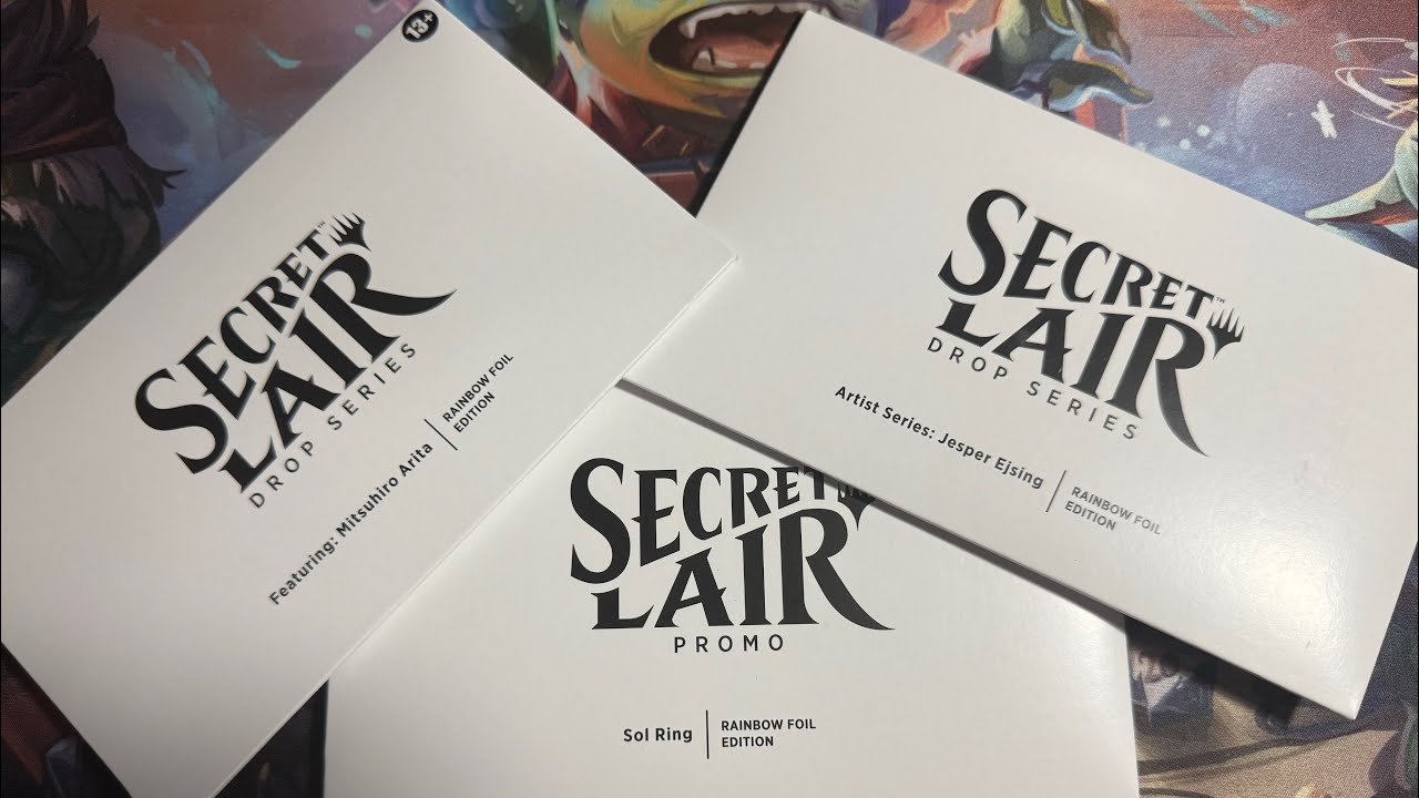 Secret Lair Opening - YouTube