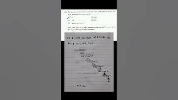 Tnpsc group 1 prelims 2024 maths answers #tnusrb #tnpsc #group1