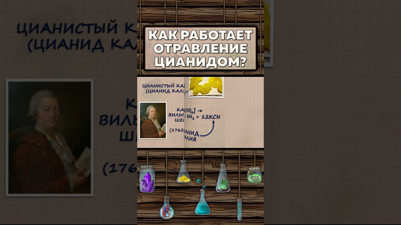 Как работает отравление цианидом?