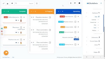 LMS Dashboard Bootstrap 5 Admin Template with RTL Light Theme
