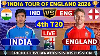 India vs England, 4th T20 Live Score & Commentary IND vs ENG 4th T20 Match India tour of England screenshot 3