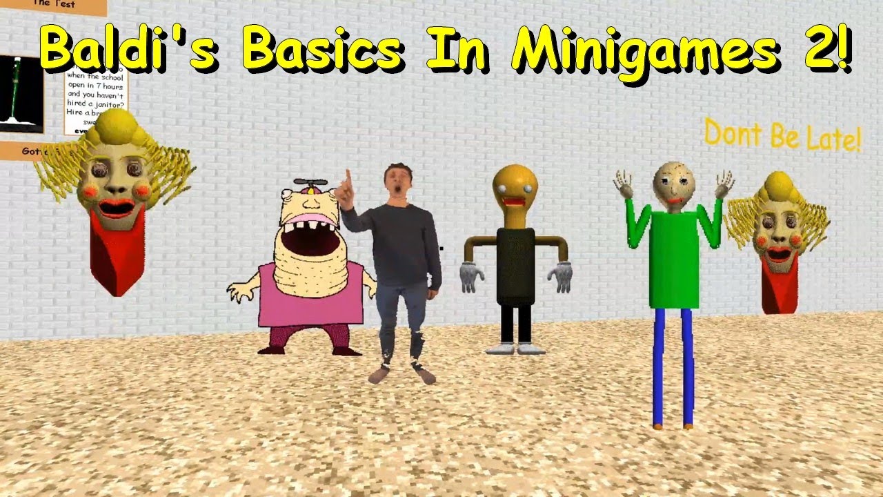 Baldi's Basics In Minigames 2! update3 