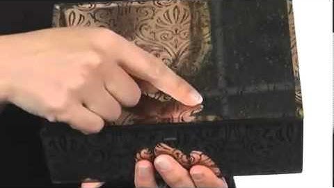 Mele Cadence Mirror Glass Jewelry Box SKU:#8093051