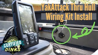 Wilderness Systems Through-Hull Wiring Kit for Kayaks Gray One Size 