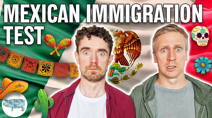 Getting Past Mexican Immigration