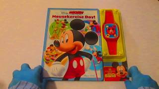 Disney Mickey & Friends Mousekercise Day Play A Sound