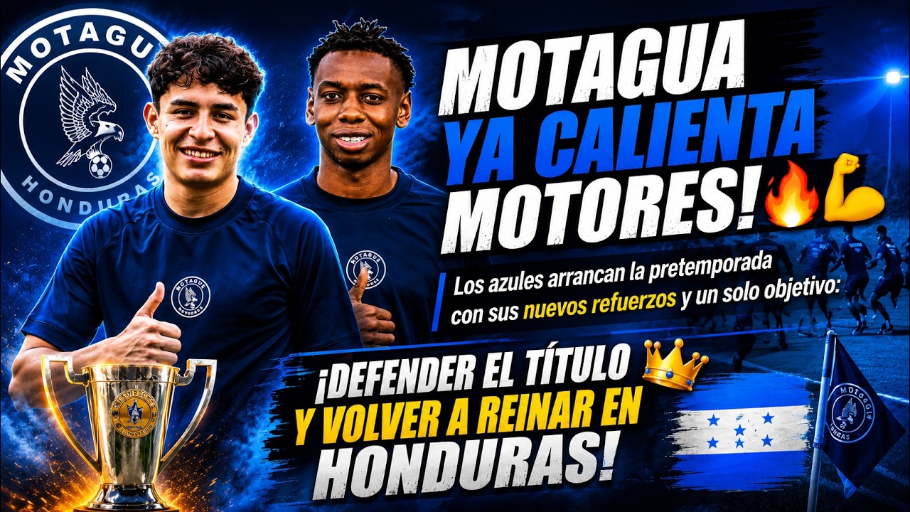 Motagua arranca pretemporada con refuerzos y ambición