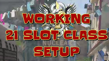 WORKING 21 SLOT CLASS SETUP! SPECIAL RAINBOW DIAMOND MOG12