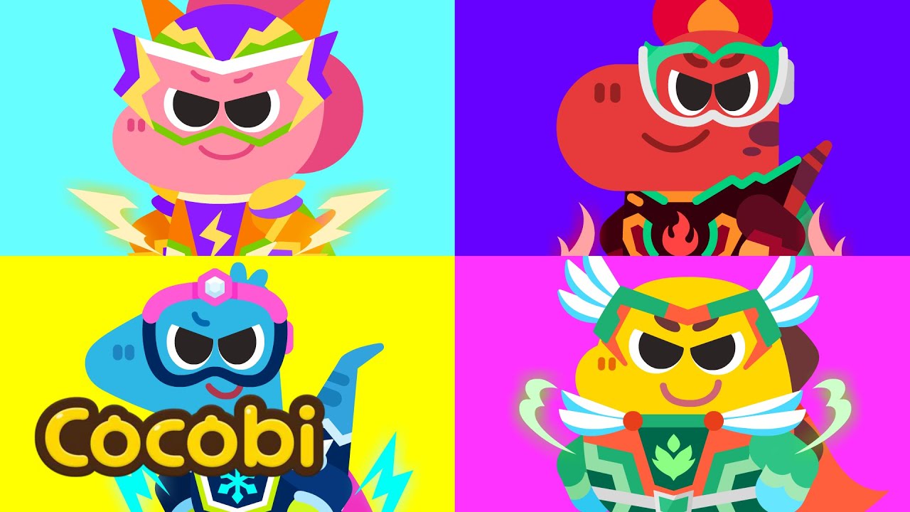 ¡Superhéroes en acción! ¡Salvemos a los amigos!🦸‍♀️✨ | Canciones Infantiles | Kids Songs | Cocobi