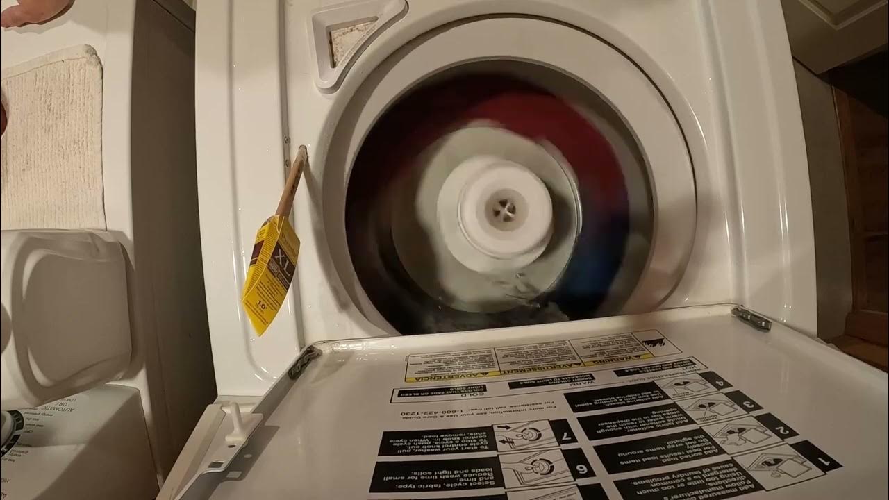 Whirlpool Direct Drive Permanent Press Cycle ok YouTube
