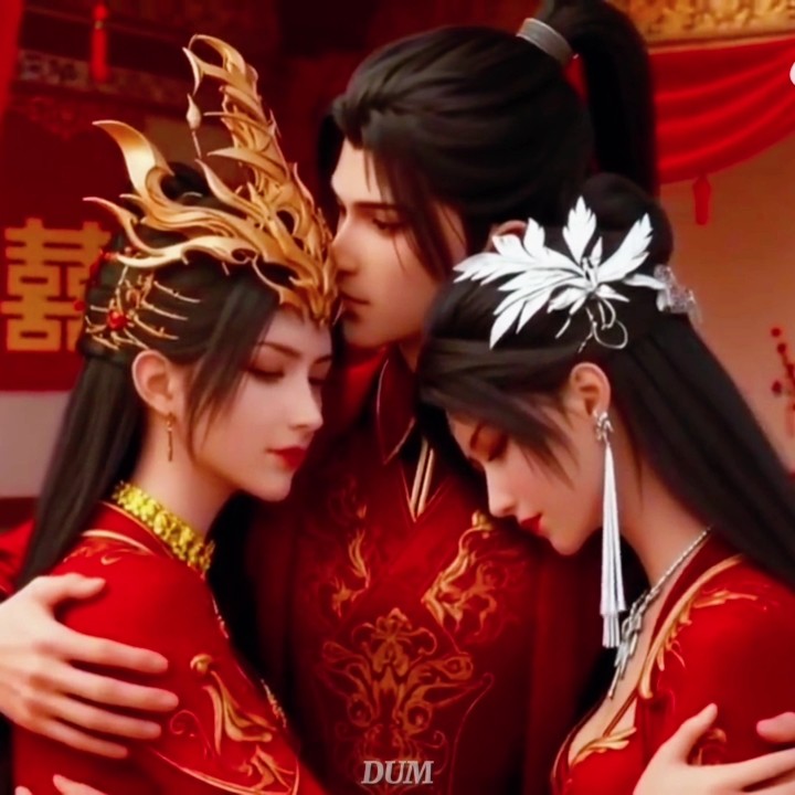 Xiao Yan married with 4 Women 🤭 | BTTH | Battle through the heavens #donghua #shorts