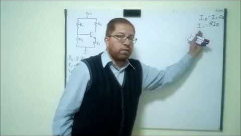 Ejercicio de polarización con divisor de voltaje en la base faltando R1 y VCC