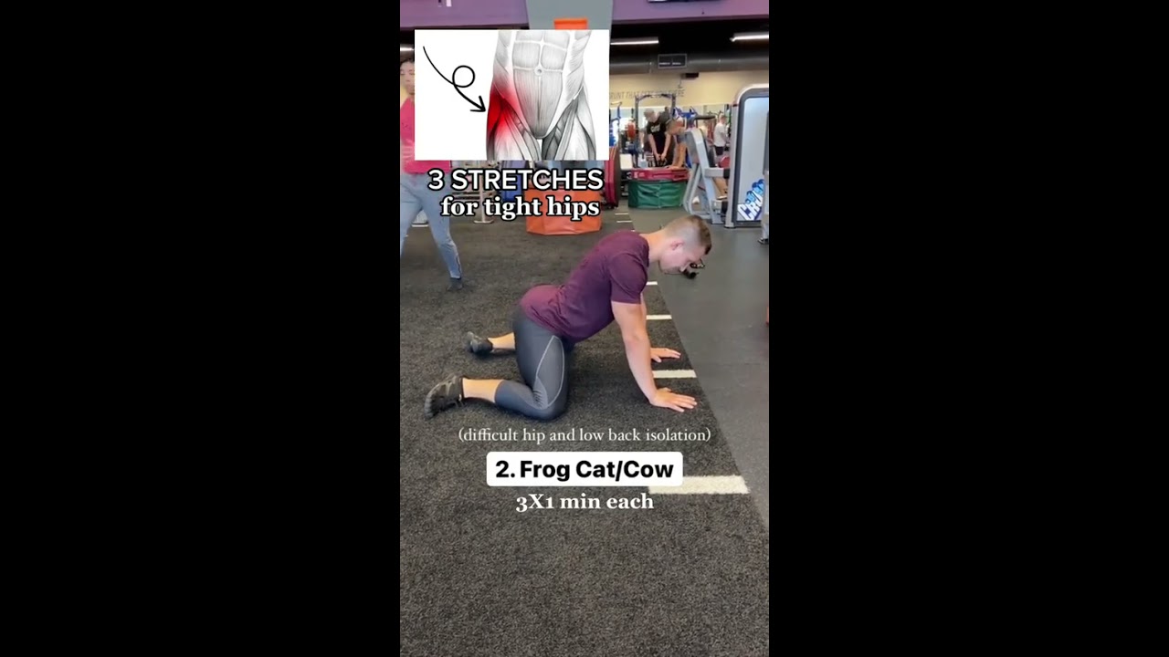 3 Stretches To Unlock Tight Hips