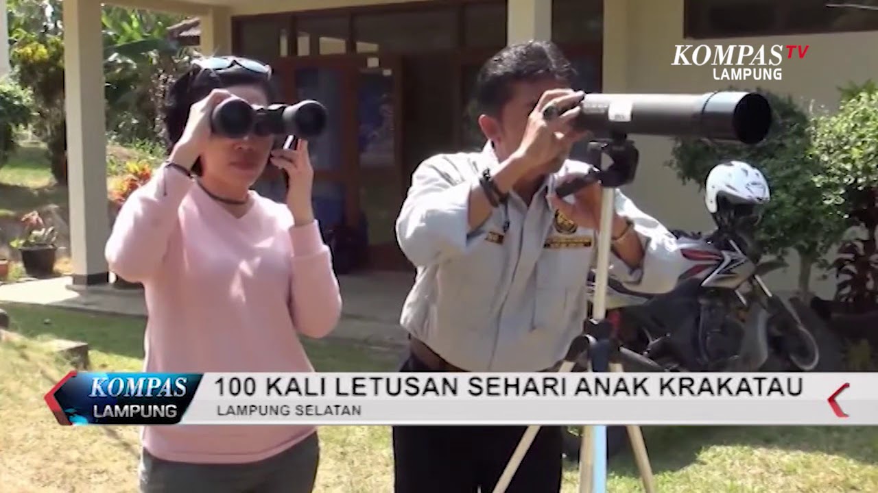 100 KALI LETUSAN SEHARI ANAK KRAKATAU