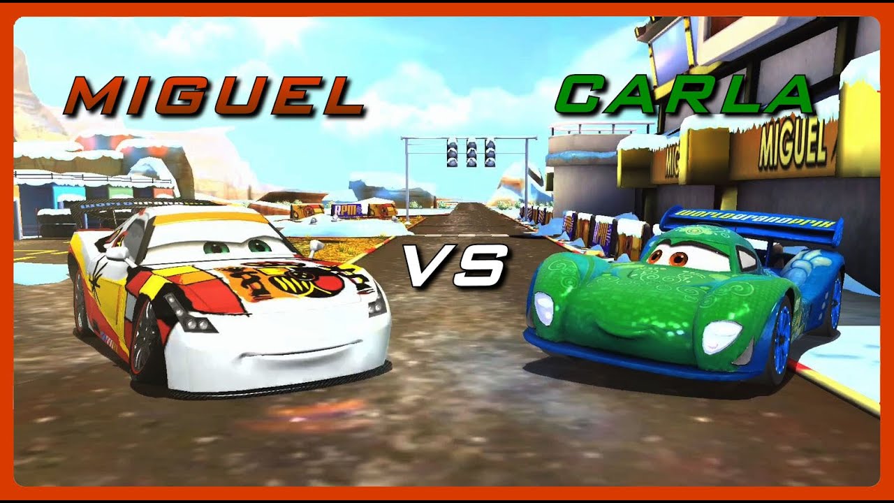 Disney Pixar Cars Fast as Lightning - Miguel Stage 4/4 vs Carla (Unlocked)