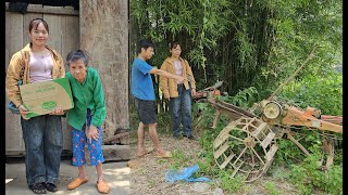 Car Mechanic Huong Visits 90 Year Old Woman And Restores Abandoned Tractor