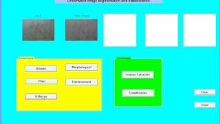 UNDERWATER K-MEANS CLUSTERING SEGMENTATION USING SVM CLASSIFICATION